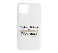 Trained Before Calculators Est Pre 1970 Slide Rule Engineer Case for iPhone 14 Plus