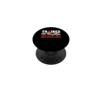 Trained For The Call You Hope Never Comes EMT Medic PopSockets Adhesive PopGrip