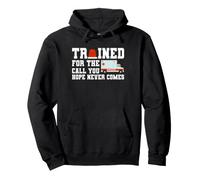 Trained For The Call You Hope Never Comes EMT Medic Pullover Hoodie