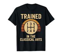 Trained In The Classical Arts 5 Speed Manual Transmission T-Shirt