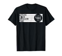 Trained in The Classical Arts 6 Speed Manual Transmission T-Shirt