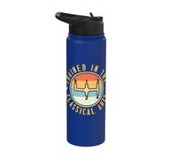 Trained in The Classical Arts Manual Transmission Car Retro Stainless Steel Insulated Water Bottle