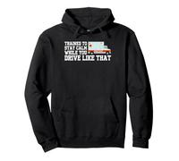 Trained To Stay Calm While You Drive Like That Funny EMT Pullover Hoodie