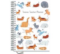 Trainee Teacher Planner by Pirongs | 2026-27 | A4 Size - Dogs
