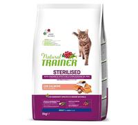 Trainer Natural Sterilised Adult with Salmon and Pea Fiber 3 kg, 3000 Gr