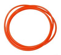 Trainer Replacement Roller Drive Belt, Exercise For Bike Band for Indoor Cycling Rollers, 5mm Width 185cm Perimeter Strap for Home Gym Stationary For Bike Trainers(Red)