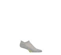 Falke Mens Light Grey Cool Kick Stretch-knit Trainer Socks 9.5-10.5