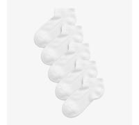 Trainer Socks Junior Size 4-6.5 Standard White One size 000