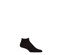 FALKE Men's Sensitive London M Sn Cotton With Soft Tops 1 Pair Socks, Black 3000, 11.5-14