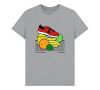 Trainer Spotter Still Life Heather Grey T-Shirt in Light Grey | Size: Small Trainer Spotter Light Grey S