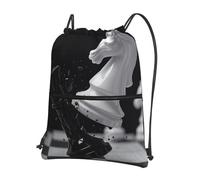Trainer String Bags Chess Battle Moment Sports Back Pack Waterproof Drawstring Bag Unisex Drawstring Backpack For Yoga Beach Shopping