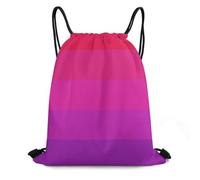 Trainer String Bags Fashion Lgbt Pride Flag Drawstring Backpack Ideal Drawstring Bag Waterproof Sports Back Pack For Holidays Yoga Shopping
