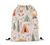 Trainer String Bags Happy Camping Drawstring Bag Unisex Swim Bag Waterproof String Swim For Yoga Sports Beach