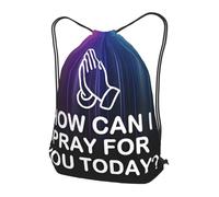 Trainer String Bags How Can I Pray For You Gym Bag Lightweight Drawstring Bag Unisex Drawstring Backpack For Yoga Holidays Shopping