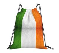 Trainer String Bags Irish Flag Drawstring Bag Lightweight Sports Back Pack Ideal Pull String Sport Bags For Sports Yoga Beach
