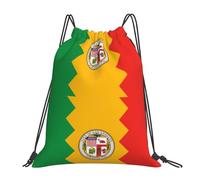 Trainer String Bags Los Angeles California Flag Drawstring Bag Waterproof Drawstring Backpack Unisex Pull String Sport Bags For Beach Shopping Holidays