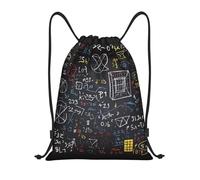 Trainer String Bags Mathematics And Physics Pull String Sport Bags Lightweight Gym Bag Ideal Sports Back Pack For Beach Yoga Outdoor