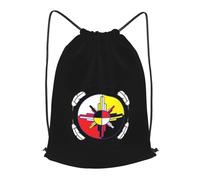 Trainer String Bags Medicine Wheel Native Americans Gym Bag Unisex Pull String Sport Bags Lightweight Drawstring Bag For Shopping Yoga Outdoor