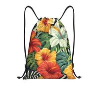 Trainer String Bags Zebras Tattoo Fuchsia Patterns String Swim Lightweight Swim Bag Foldable Drawstring Bag For shopping Sports Holidays