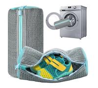 Trainer Washing Machine Bag for Kids, 5.9 * 8.6 in Reusable and Deep Clean Shoe Washing Bag for Sneakers or Other Delicates-2 Pcs(for kids)