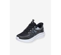 Skechers Boys' Microspec Velocity Trainer, Black, 1.5 UK Child