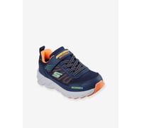 Skechers Elite Sport Tex NVOR Navy Kids trainers 406334L in a Plain Man-made in Size 33
