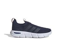 adidas Men's Cloudfoam Flex Slip ON Shoes, Dark Blue/Shadow Navy/Shadow red, 12 UK