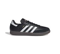 adidas Samba Leather Trainers Juniors 4.5 Black/White