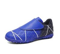 Trainers Boys Touch Fastening Shoes Boys Canvas Low Top Hook Loop Closure Lightweight Football Training Athletic Sports Shoes Plimsolls Gym