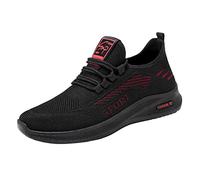 Trainers, Breathable Mesh Trainers, Breathable Slip-On Jogging Shoes, Lightweight Low Shoes, Casual Shoes, Fabric Shoes, Trainers, Outdoor Fitness, Walking Shoes, a, 6 UK