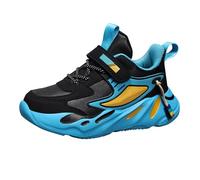Trainers Children's Boys Indoor Shoes Sports Shoes Breathable Trainers Running Shoes Non-Slip Children's Shoes Outdoor Trekking Hiking Shoes Indoor Trainers Lace-up Shoes Fitness Shoes Tennis Shoes