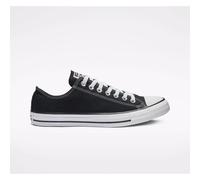 Converse Men's All Star Ox Trainers in Black, Canvas, Size: 9.5 UK 9.5