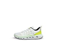 ECCO Mens Biom 720 Breathru Lace Up, White/Lime Cream/Lime Punch, 8-8.5