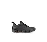 ECCO Men's Trainers Gruuv, Plain Leather, Black, UK 11