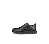 ECCO Men's Gruuv Studio Plain Toe Sneaker, Black/Black, 9-9.5