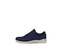 Ecco Mens Trainers Irving 511734 Low-Top Lace-Up Sneakers Leather Textile