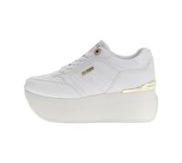 GUESS Women's Camrio10 Platform FLPC10FAL12 Sneaker, White Flpc10fal12, 7 UK