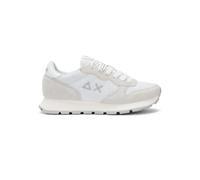 SUN68 Ally Glitter Textile shoes Light Grey Women - 36