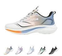 Trainers for Men and Women, Breathable Running Shoes, Lightweight Non-Slip Jogging Shoes, Orthopaedic Trainers, Comfortable Sports Shoes, Hiking, Fitness Walking Shoes, Fashionable Tennis Shoes, blue