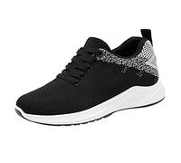 Trainers For Women Athletic Running Trainers With Arch Support Memory Foam Non-Slip Lace Up Walking Sneakers Soft Chunky Orthopedic Trainer Lightweight Tennis Sneakers Sports Shoes Casual Jogging