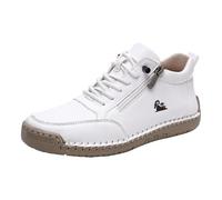 Trainers For Women Mens Slip On Leather Trainers With Side Zip Flats Wedge Walking Sneakers Non Slip Soft Chunky Orthopedic Running Sports Shoes Breathable Comfortable Outdoor Hiking Sports Shoes