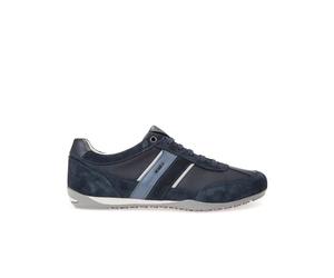 Trainers Geox Wells Suede+Textile Bleu 41