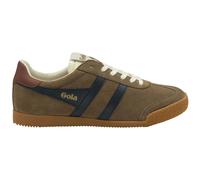 Gola Elan Mens Tobacco/Navy/Rust Leather Lace Up Trainers