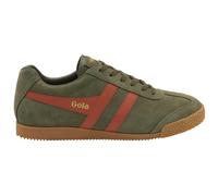 Gola Harrier Mens Khaki Orange Classic Trainers - 8 UK