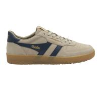 Gola Men's Hawk Suede '86 Trainers, bone navy rubber, 7 UK