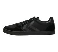 Hummel Unisex Slimmer Stadil Tonal Low Low-Top Sneakers, Black, 4 UK