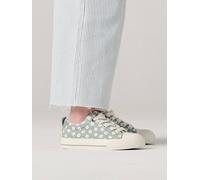Trainers in Fancy Fabric, for Girls printed green