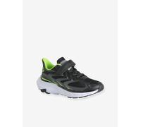 Trainers in textile with touch-fastening strap for boys black