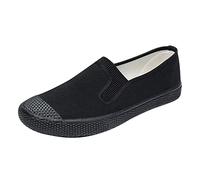 Trainers Men Barefoot, Trainers Mens Slip Ons, Fitness Trainer Men's Camouflage Canvas Shoes for Men Non-Slip Sporty Work Shoes Breathable Lightweight Leisure Walking Shoe Labor Shoe