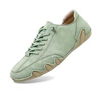 Trainers Men Running Shoes Men's Air Mesh Slip On Walking Shoe Women Outdoor Arch Support Road Athletic Comfortable Sneakers Wide Fit for Tennis Sports Training Light Green